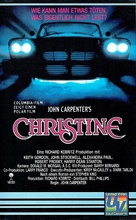 Christine - German VHS movie cover (xs thumbnail)