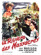 Massacre River - French Movie Poster (xs thumbnail)