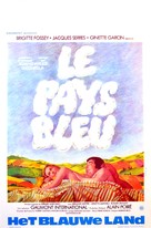 Le pays bleu - Belgian Movie Poster (xs thumbnail)