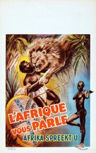 Africa Speaks! - Belgian Movie Poster (xs thumbnail)