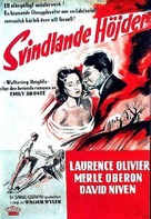 Wuthering Heights - Swedish Movie Poster (xs thumbnail)