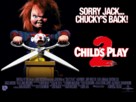 Child&#039;s Play 2 - British Movie Poster (xs thumbnail)