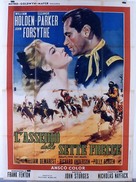 Escape from Fort Bravo - Italian Movie Poster (xs thumbnail)