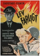 Lev farligt - Danish Movie Poster (xs thumbnail)