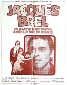 Jacques Brel Is Alive and Well and Living in Paris - French Movie Poster (xs thumbnail)