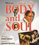 Body and Soul - Blu-Ray movie cover (xs thumbnail)