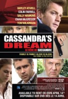 Cassandra&#039;s Dream - Canadian Video release movie poster (xs thumbnail)