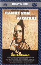 Escape From Alcatraz - German VHS movie cover (xs thumbnail)