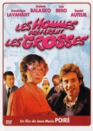 Les hommes pr&eacute;f&egrave;rent les grosses - French Movie Cover (xs thumbnail)
