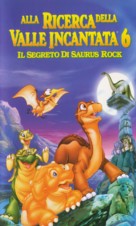 The Land Before Time VI: The Secret of Saurus Rock - Italian VHS movie cover (xs thumbnail)