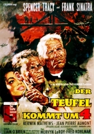 The Devil at 4 O'Clock - German Movie Poster (xs thumbnail)