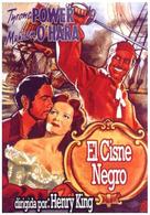 The Black Swan - Spanish Movie Poster (xs thumbnail)