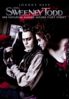 Sweeney Todd: The Demon Barber of Fleet Street - German Movie Cover (xs thumbnail)