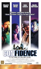 Confidence - Danish VHS movie cover (xs thumbnail)
