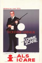 I... comme Icare - Belgian Movie Poster (xs thumbnail)