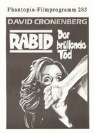 Rabid - German poster (xs thumbnail)