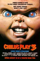 Child&#039;s Play 3 - Advance movie poster (xs thumbnail)