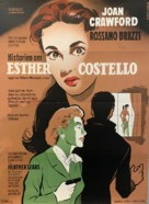 The Story of Esther Costello - Danish Movie Poster (xs thumbnail)