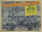 Ride Tenderfoot Ride - Movie Poster (xs thumbnail)