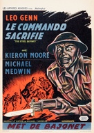 The Steel Bayonet - Belgian Movie Poster (xs thumbnail)