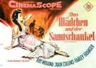 The Girl in the Red Velvet Swing - German Movie Poster (xs thumbnail)