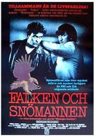 The Falcon and the Snowman - Swedish Movie Poster (xs thumbnail)