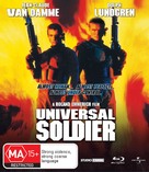 Universal Soldier - Australian Blu-Ray movie cover (xs thumbnail)