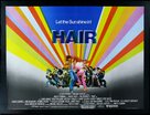 Hair - British Theatrical movie poster (xs thumbnail)