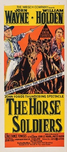 The Horse Soldiers - Australian Movie Poster (xs thumbnail)