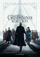 Fantastic Beasts: The Crimes of Grindelwald - Estonian Movie Poster (xs thumbnail)
