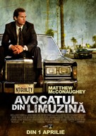 The Lincoln Lawyer - Romanian Movie Poster (xs thumbnail)
