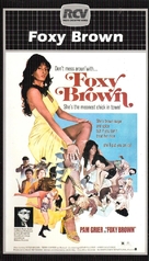 Foxy Brown - Dutch VHS movie cover (xs thumbnail)