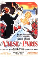 La valse de Paris - French Movie Poster (xs thumbnail)