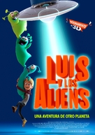 Luis &amp; the Aliens - Colombian Movie Poster (xs thumbnail)