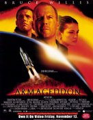 Armageddon - British Video release movie poster (xs thumbnail)