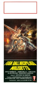 Fuga dall&#039;archipelago maledetto - Italian Movie Poster (xs thumbnail)