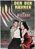 The Killers - Danish Movie Poster (xs thumbnail)