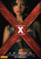 X - Australian Movie Poster (xs thumbnail)