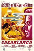 Casablanca - French Re-release movie poster (xs thumbnail)