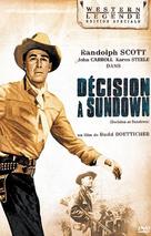 Decision at Sundown - French DVD movie cover (xs thumbnail)