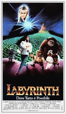 Labyrinth - Italian Theatrical movie poster (xs thumbnail)