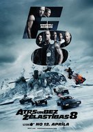 The Fate of the Furious - Latvian Movie Poster (xs thumbnail)