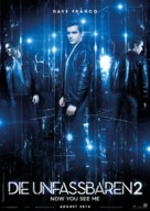 Now You See Me 2 - German Movie Poster (xs thumbnail)