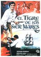 Surcouf, l&#039;eroe dei sette mari - Spanish Movie Poster (xs thumbnail)