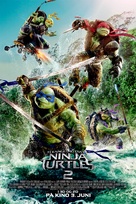 Teenage Mutant Ninja Turtles: Out of the Shadows - Norwegian Movie Poster (xs thumbnail)