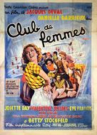 Club de femmes - French Movie Poster (xs thumbnail)