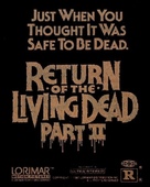 Return of the Living Dead Part II - Logo (xs thumbnail)