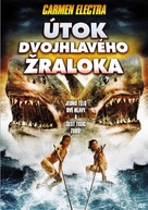 2 Headed Shark Attack - Czech DVD movie cover (xs thumbnail)
