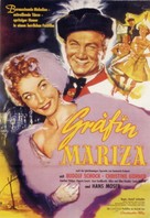 Gr&auml;fin Mariza - German Movie Poster (xs thumbnail)