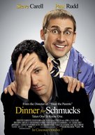 Dinner for Schmucks - New Zealand Movie Poster (xs thumbnail)